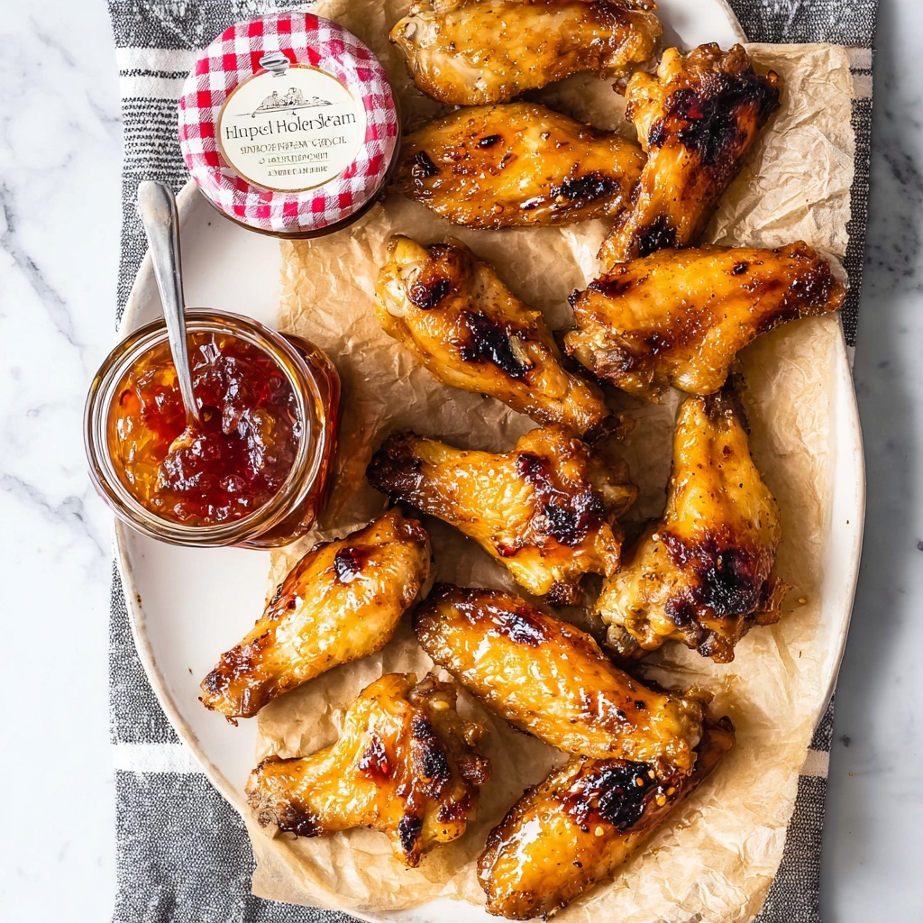 Pepper Jelly Chicken Wings Recipe - Recipe Image