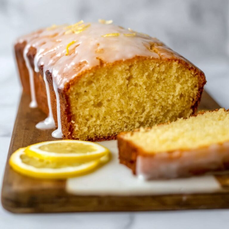Iced Lemon Loaf Recipe