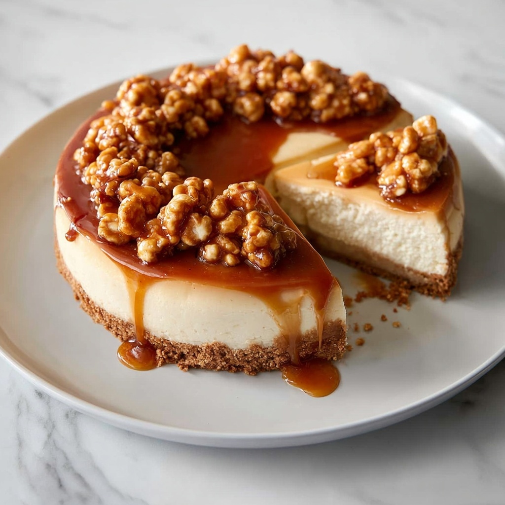 Macadamia Caramel Cheesecake Recipe - Recipe Image