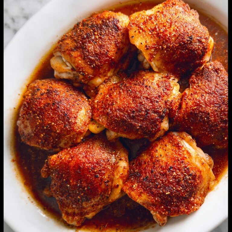Baked Chicken Thighs Recipe