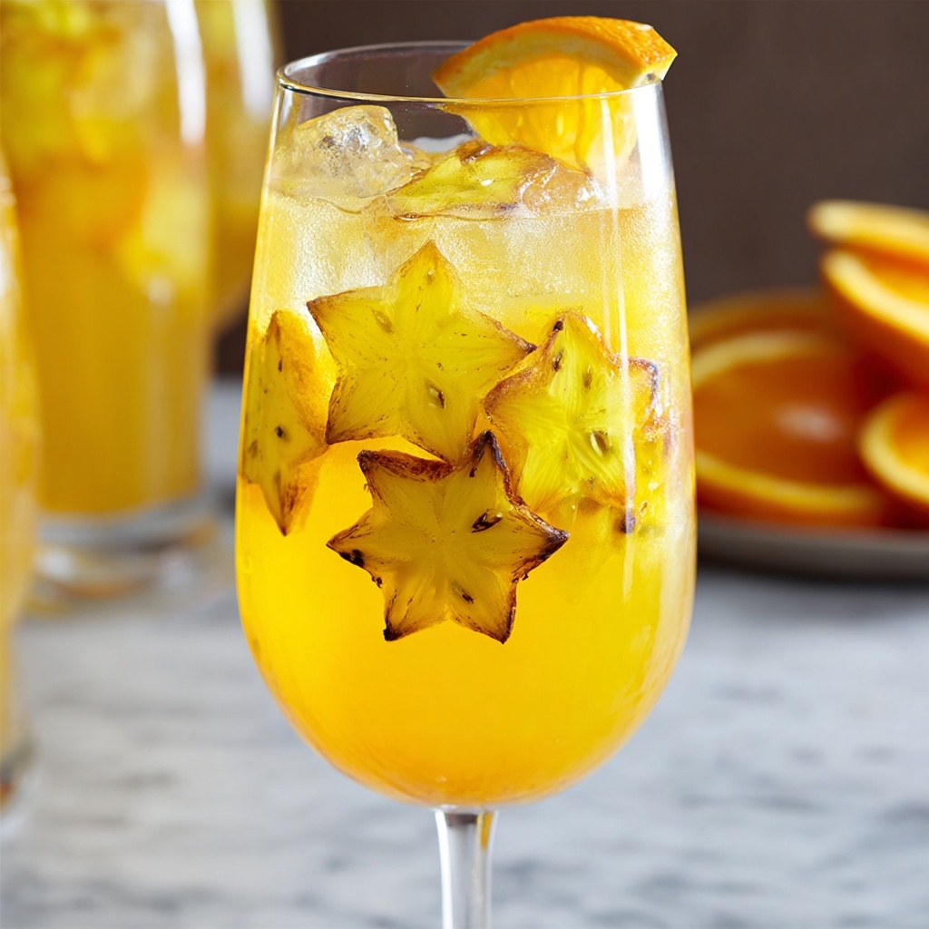 Fall Honey Bourbon Sangria Recipe - Recipe Image