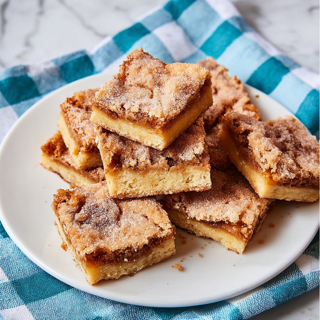 Snickerdoodle Cheesecake Bars Recipe - Recipe Image