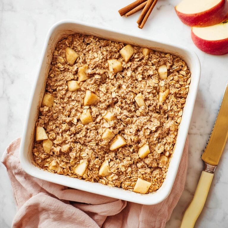 Baked Apple Oatmeal Recipe