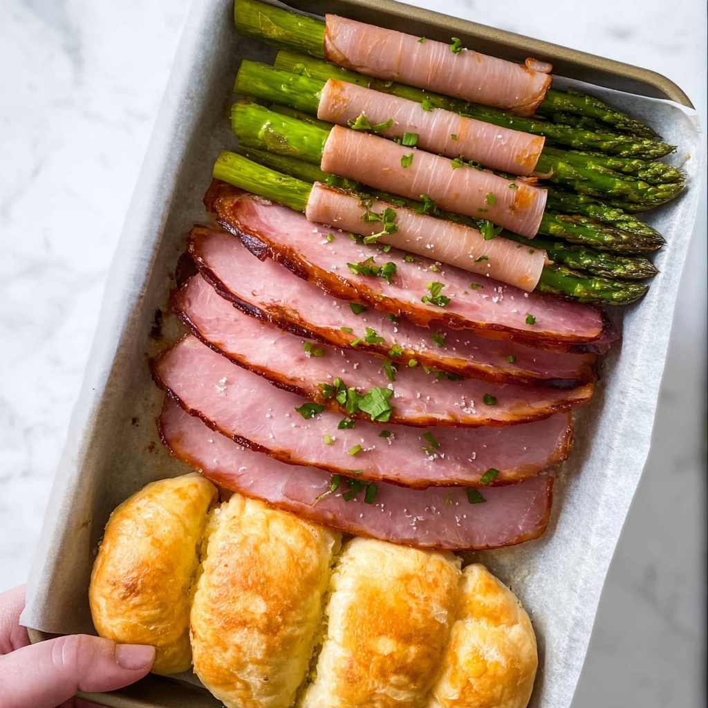 Sheet Pan Christmas Ham Dinner Recipe - Recipe Image