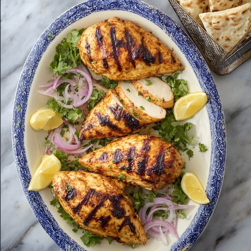 Smoked Skillet Tandoori Chicken Recipe - Recipe Image