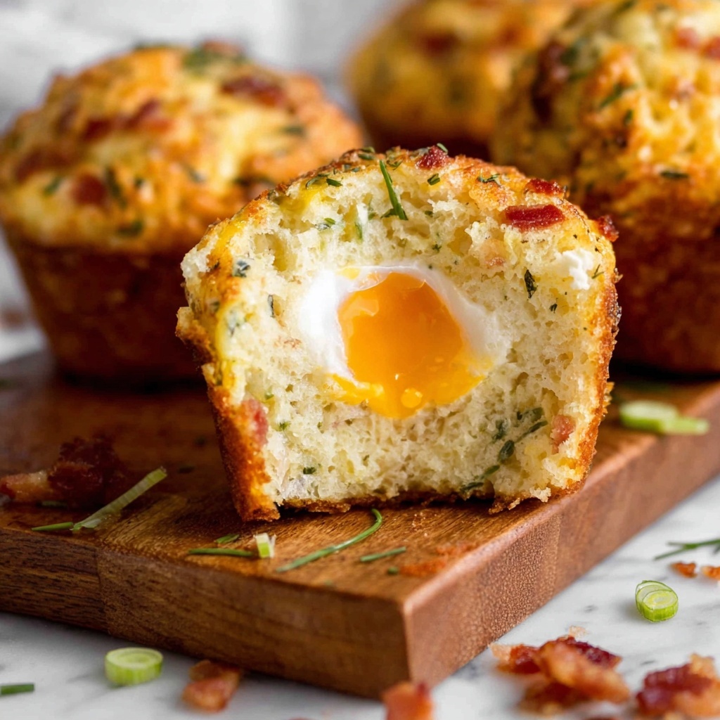 Bacon and Egg Breakfast Muffins Recipe - Recipe Image