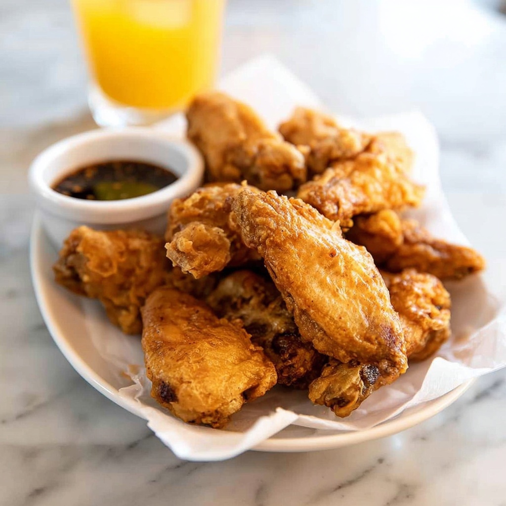 Truly Crispy Oven Baked Chicken Wings Recipe - Recipe Image
