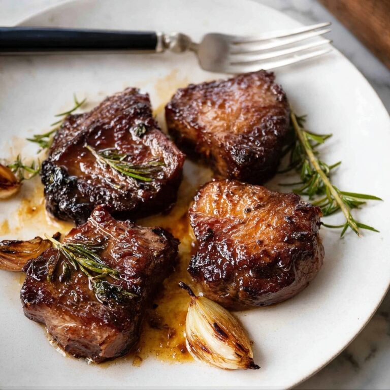 Rosemary Garlic Grilled Lamb Chops Recipe