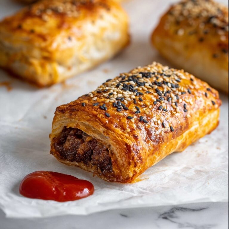 B85 Beef Sausage Rolls with Jalapeño and Cheese Recipe