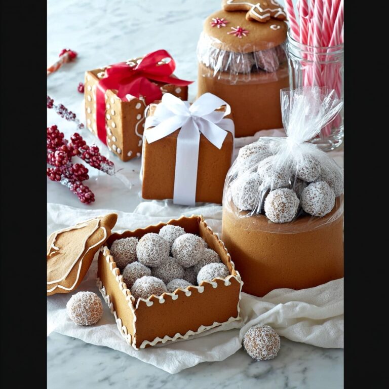 Gingerbread Boxes and Mason Jars Recipe