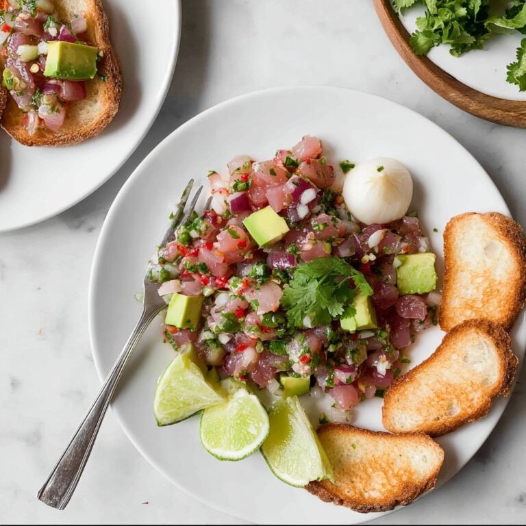Tuna Tartare with Lychees Recipe