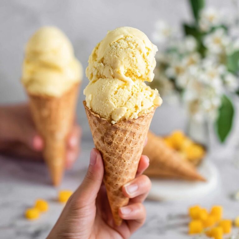 Homemade Mango Ice Cream Recipe