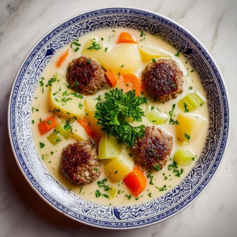 Swedish Meatball Soup Recipe