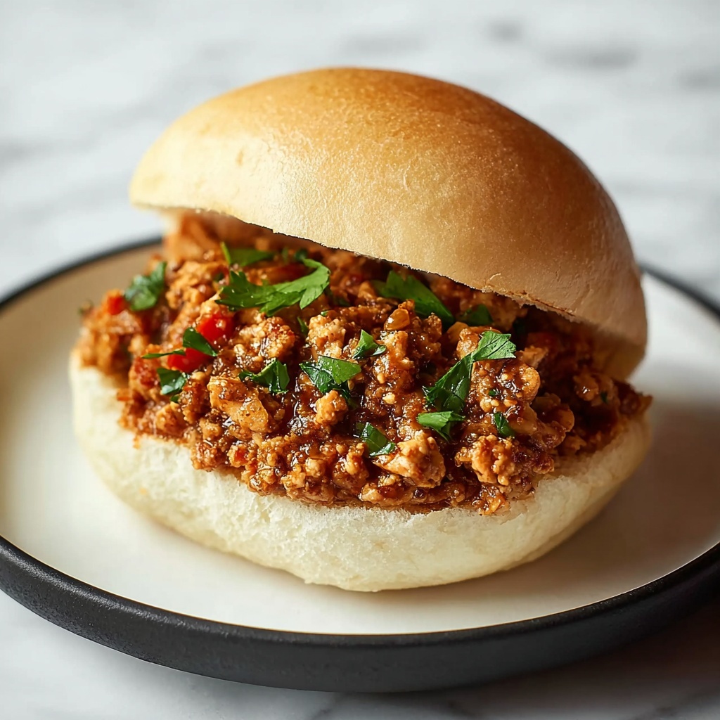 Cajun Chicken Sloppy Joes Recipe - Recipe Image
