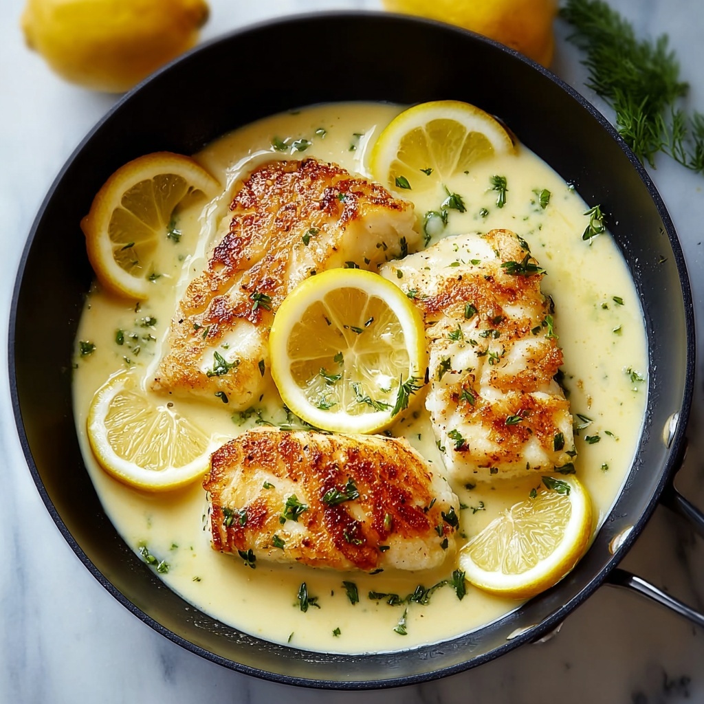 Pan Fried Tilapia with Lemon Butter Sauce Recipe - Recipe Image