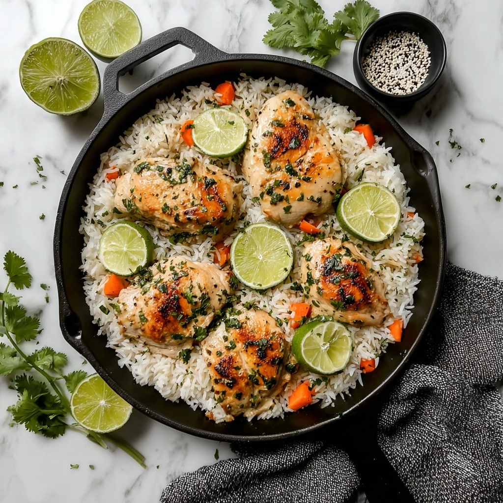 Coconut Lime Chicken and Rice Recipe - Recipe Image