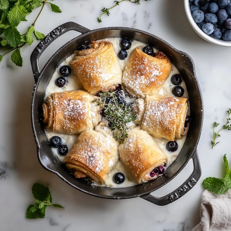 Blueberry Cream Cheese Egg Rolls Recipe