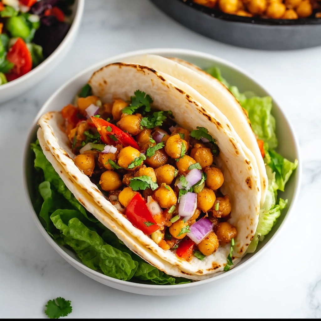Chickpea Salad Wraps Recipe - Recipe Image