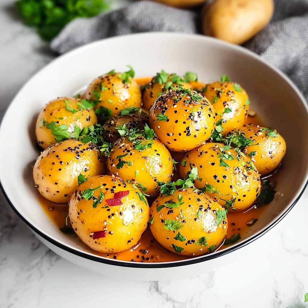Lemon-Herb Roasted Spring Baby Potatoes Recipe - Recipe Image