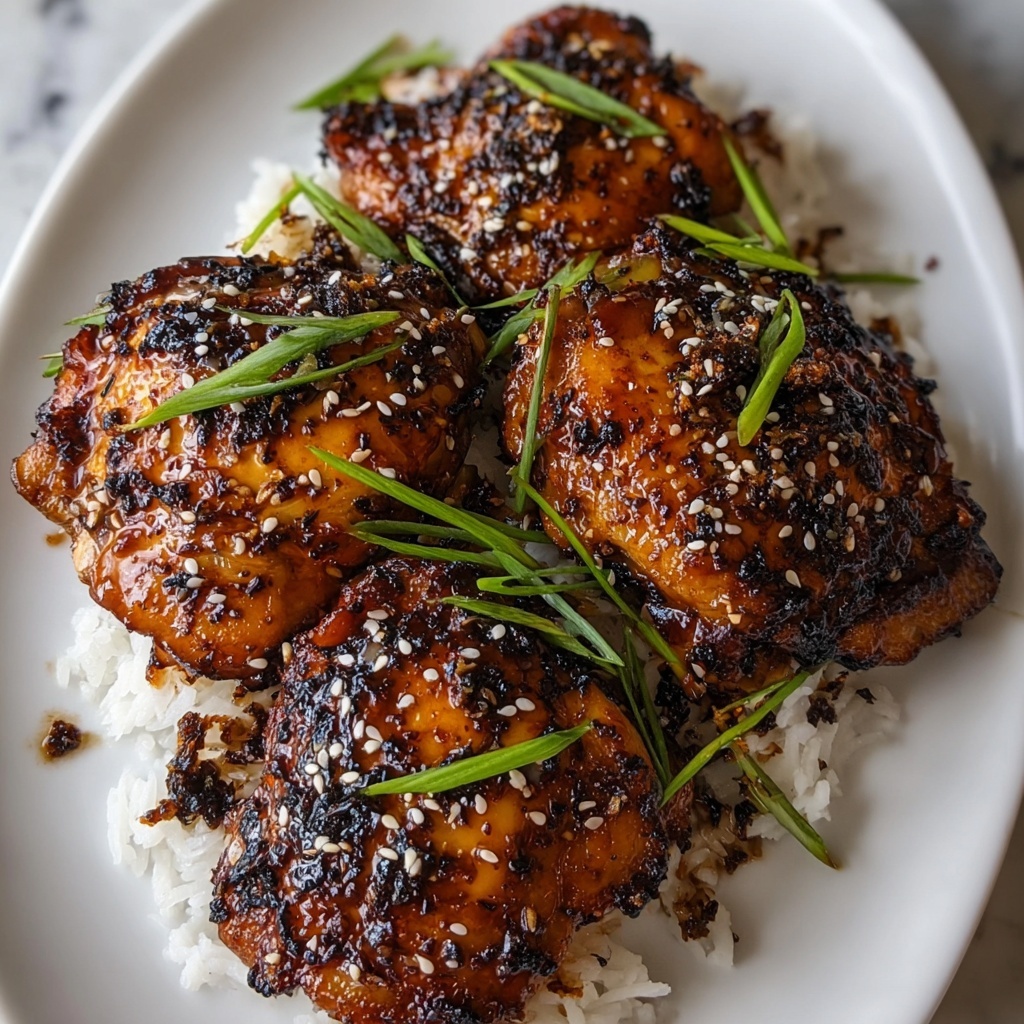 Sweet and Savory Grilled Bourbon Chicken Recipe - Recipe Image