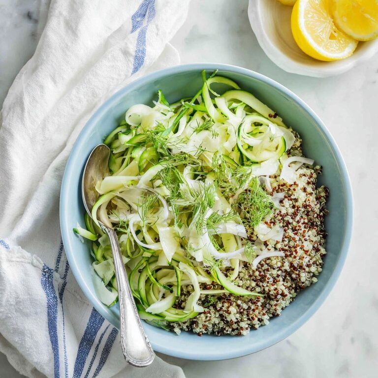 Shaved Fennel and Asparagus Salad with Quinoa and Manchego Recipe
