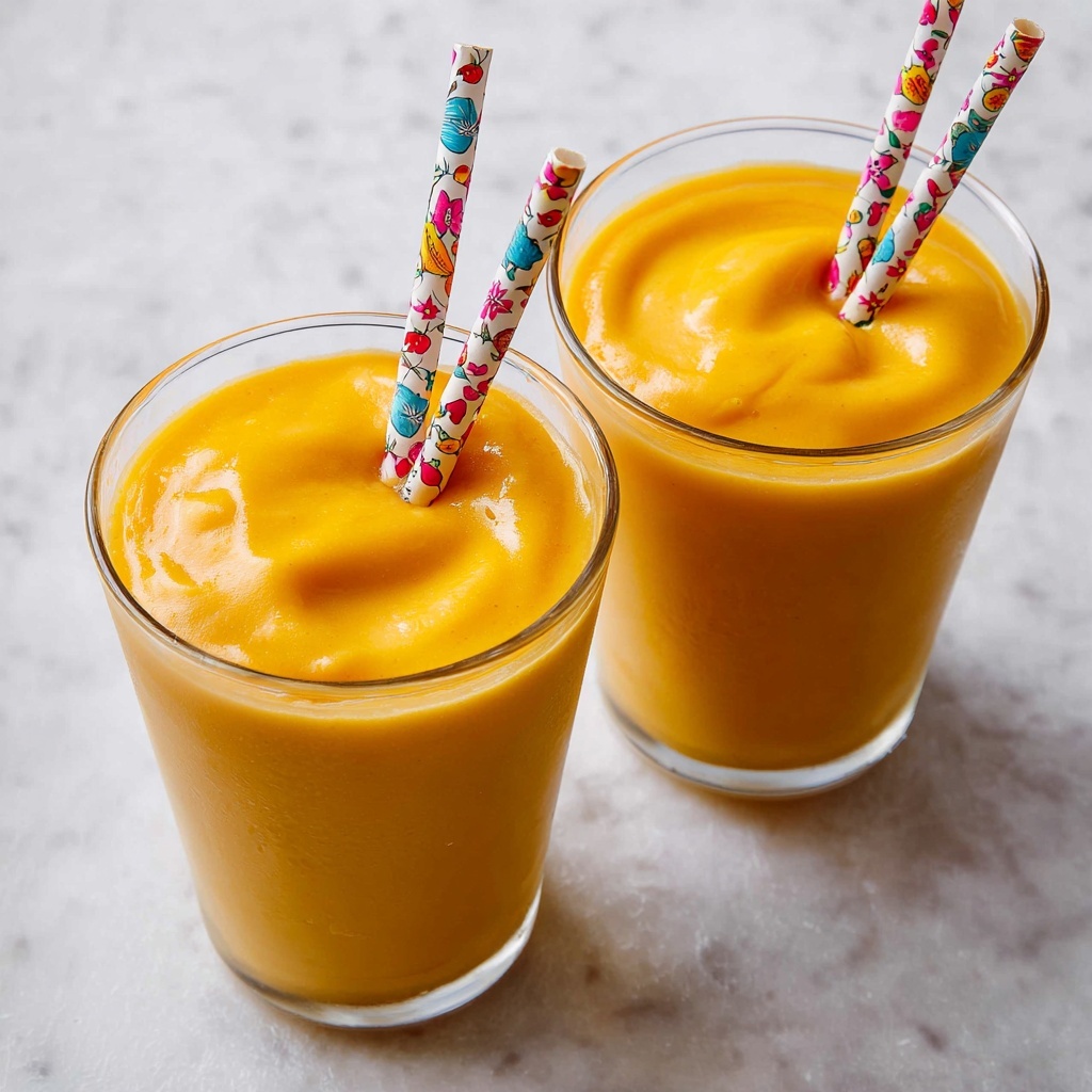 Creamy Mango Lassi Recipe - Recipe Image