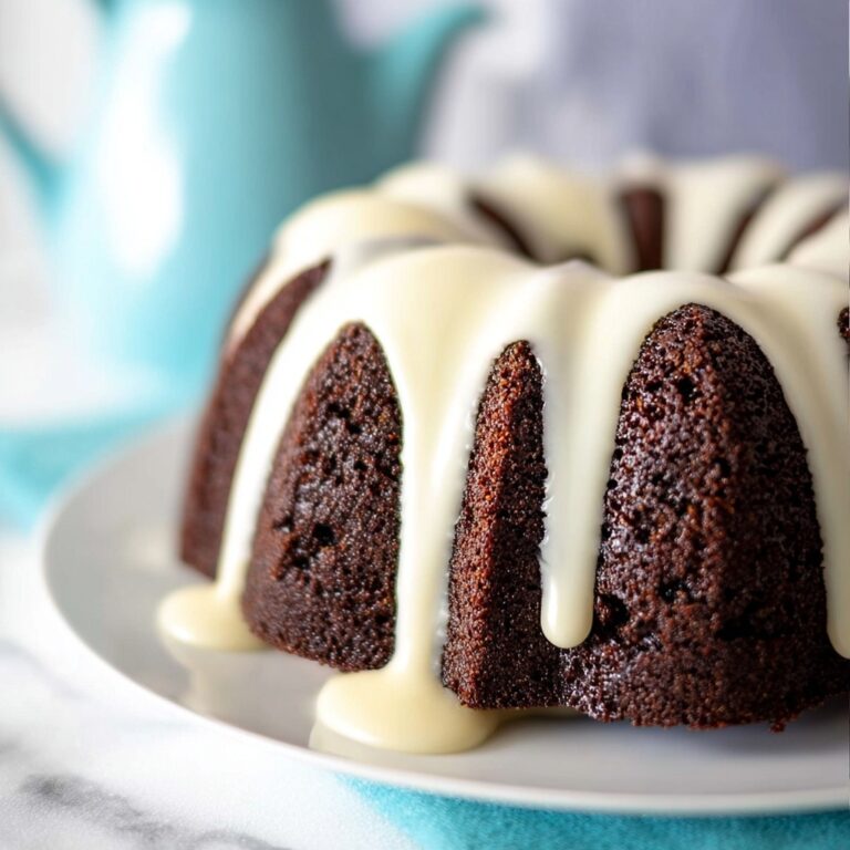 Chocolate Cake with Coconut Custard Recipe