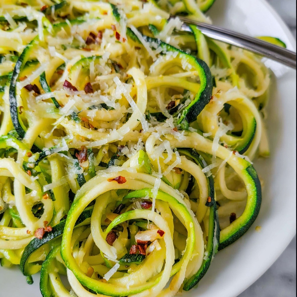 How to Cook Zoodles Recipe - Recipe Image