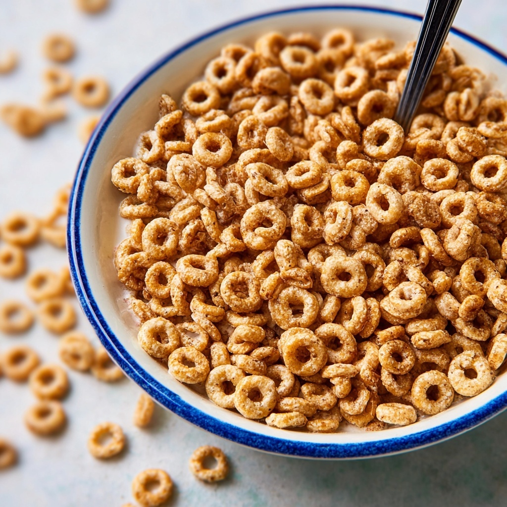 Sweet and Spicy Hot Buttered Cheerios Snack Mix Recipe - Recipe Image