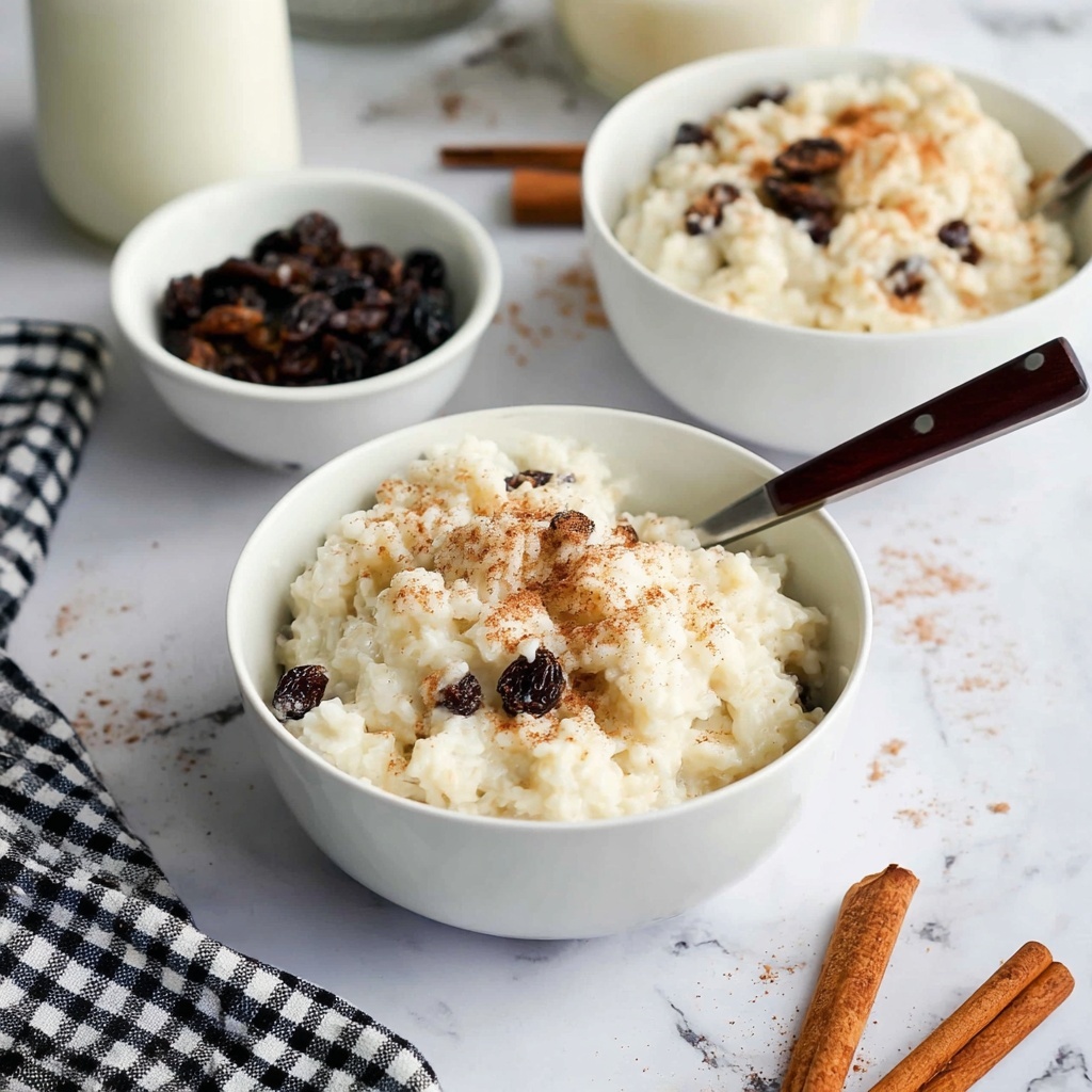 Creamy Rice Pudding with Raisins and Cinnamon Recipe - Recipe Image