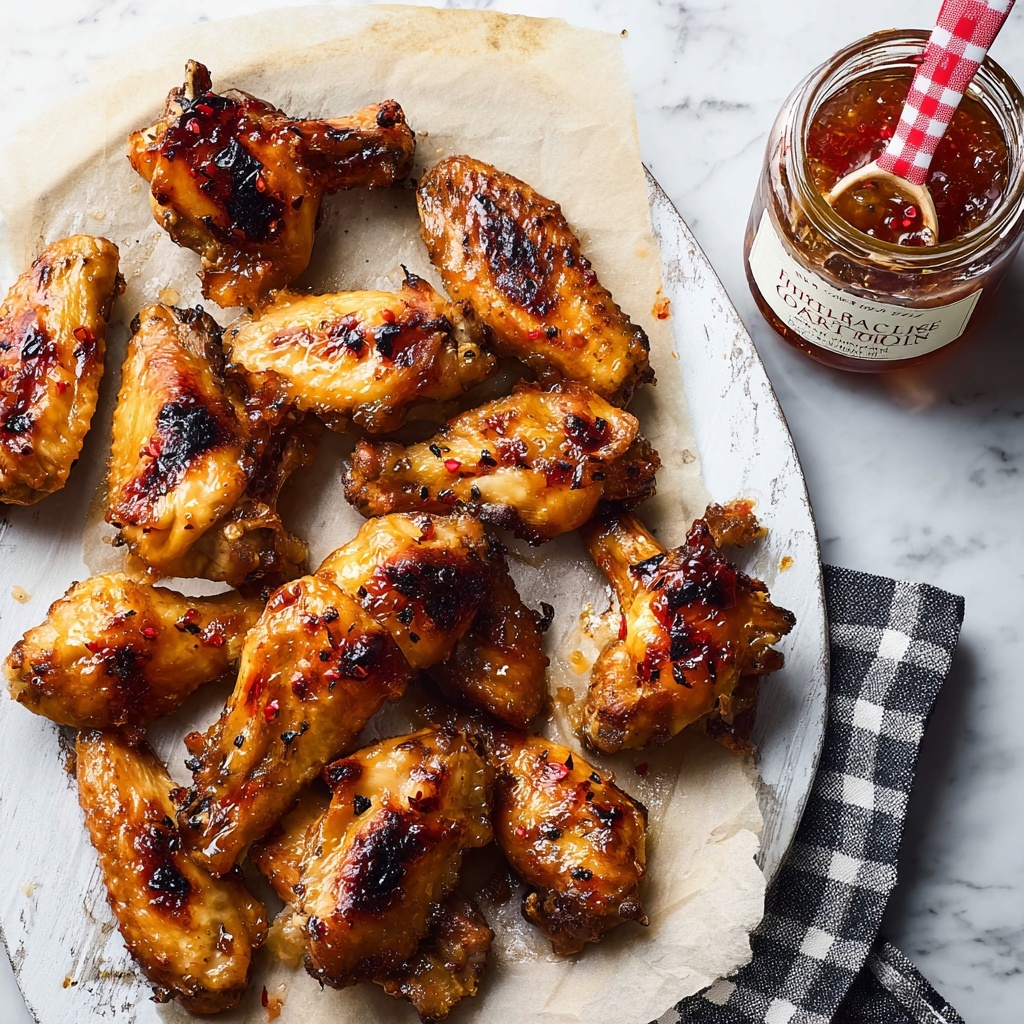 Pepper Jelly Chicken Wings Recipe - Recipe Image