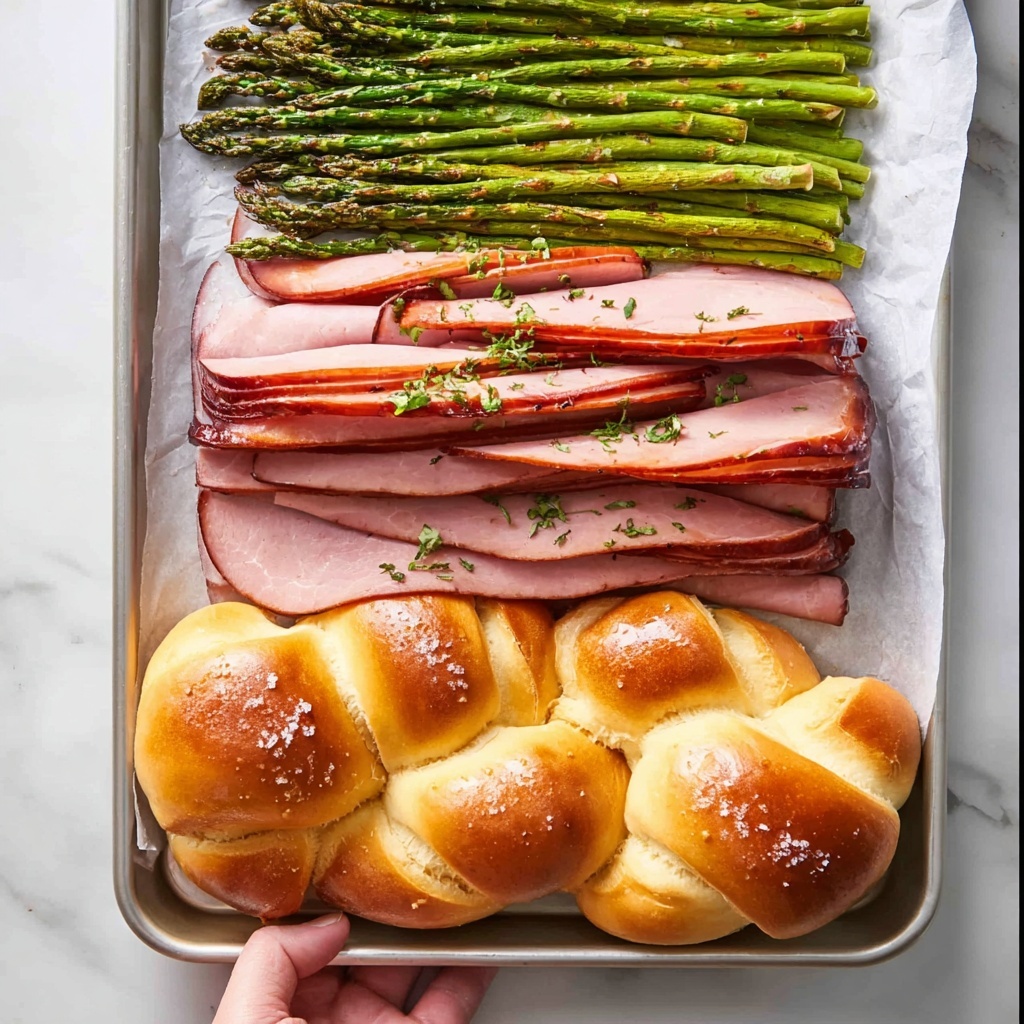 Sheet Pan Christmas Ham Dinner Recipe - Recipe Image