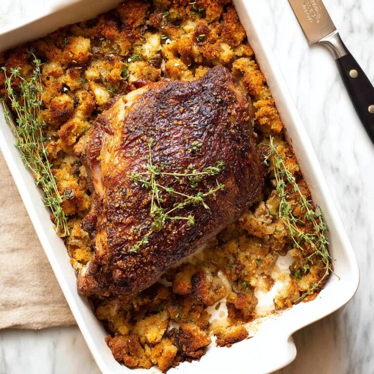Cajun Baked Turkey Breast and Dressing (Stuffing) Recipe