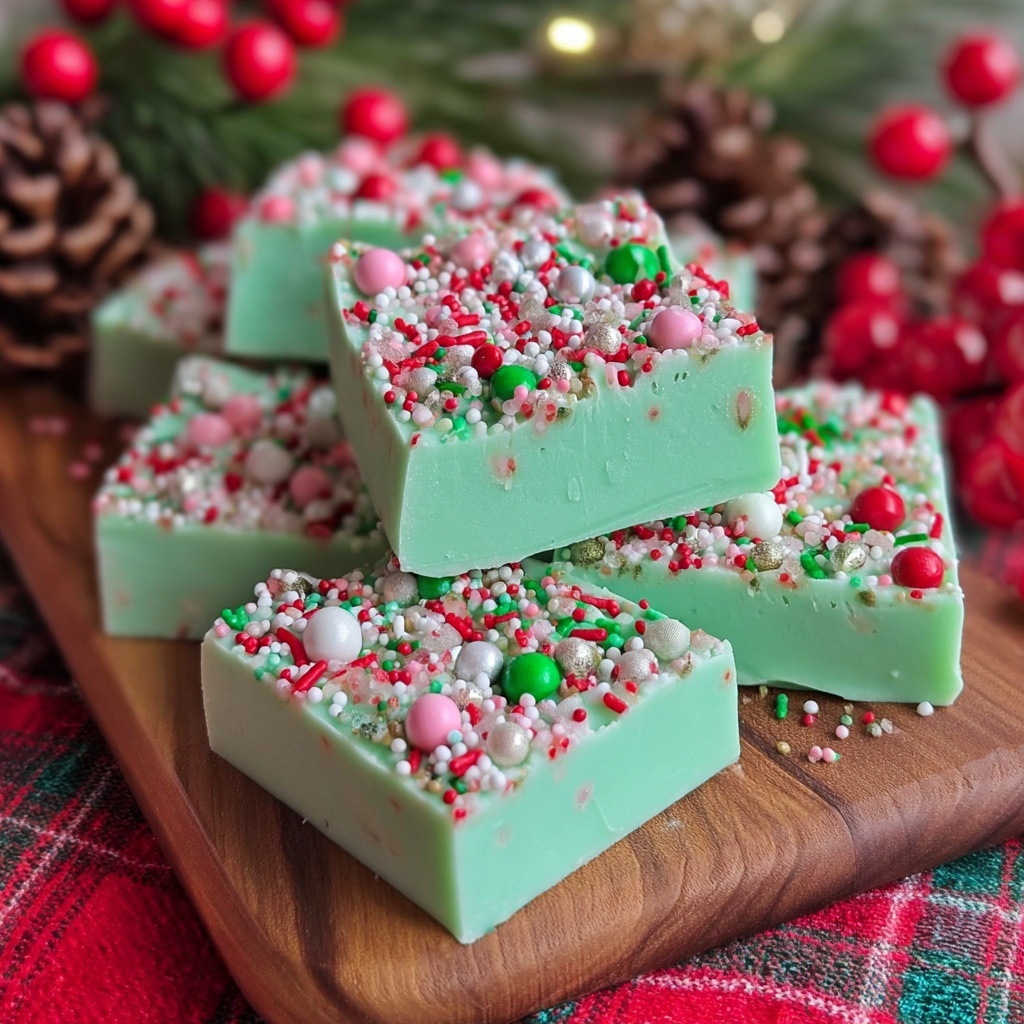 Grinch Fudge Recipe - Recipe Image