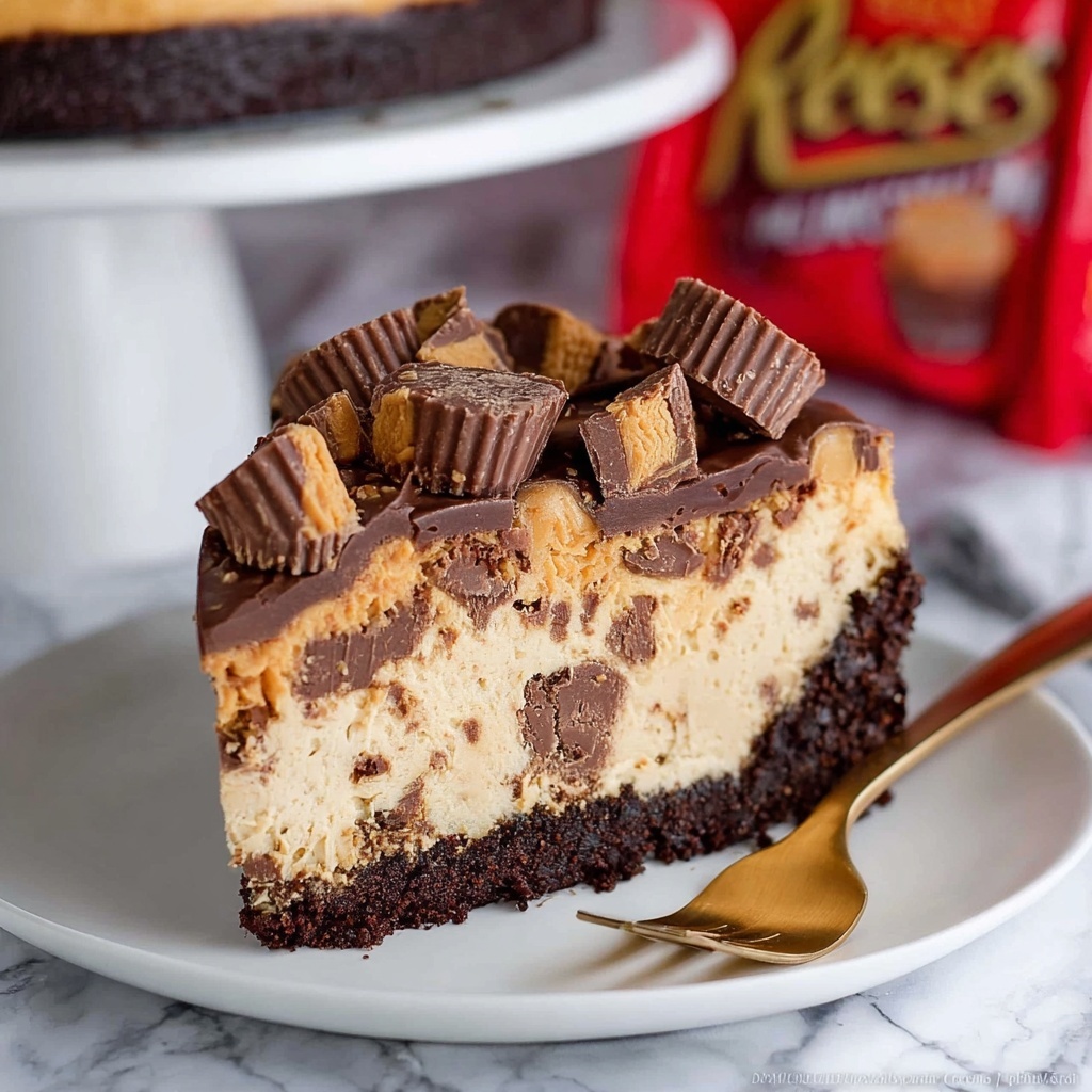 Reese’s Peanut Butter Cheesecake Recipe - Recipe Image