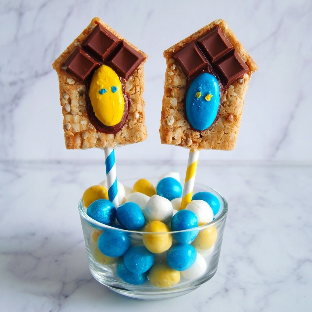 Peeps Bird House S'mores Pops Recipe - Recipe Image