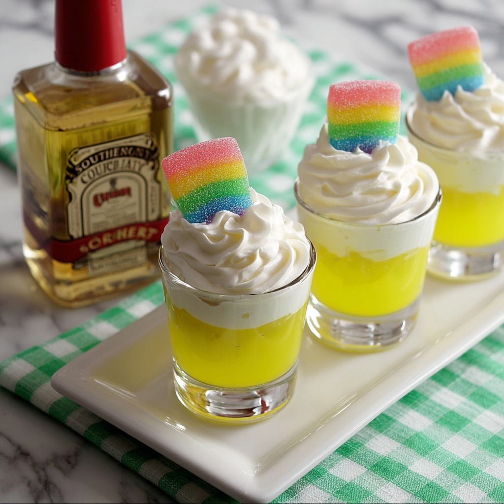 Pot Of Gold Jello Shots Recipe - Recipe Image