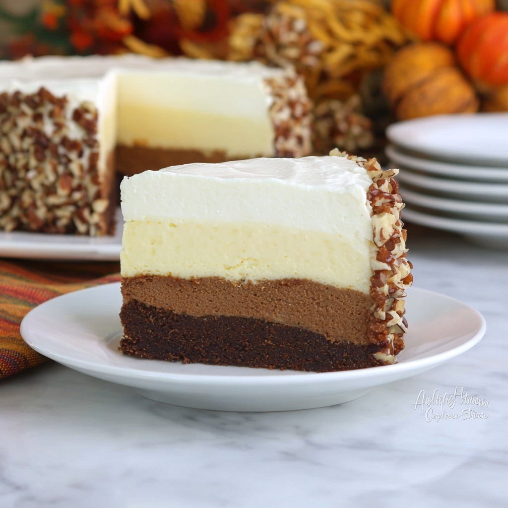 Pumpkin Cake Cheesecake Recipe - Recipe Image