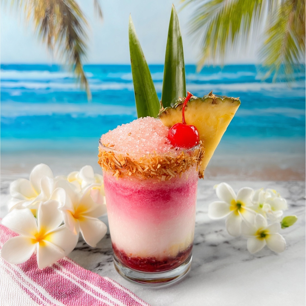 Malibu Barbie Drink Recipe - Recipe Image