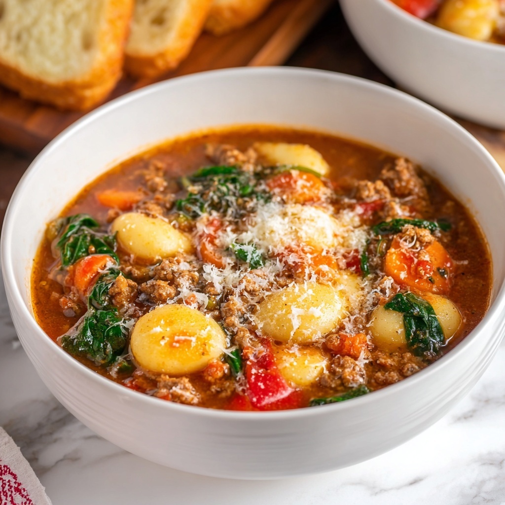 Sausage Gnocchi Soup Recipe - Recipe Image