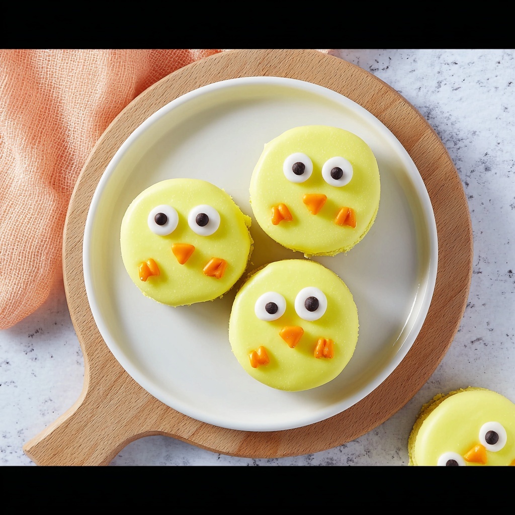 Oreo Easter Chick Cookies Recipe - Recipe Image
