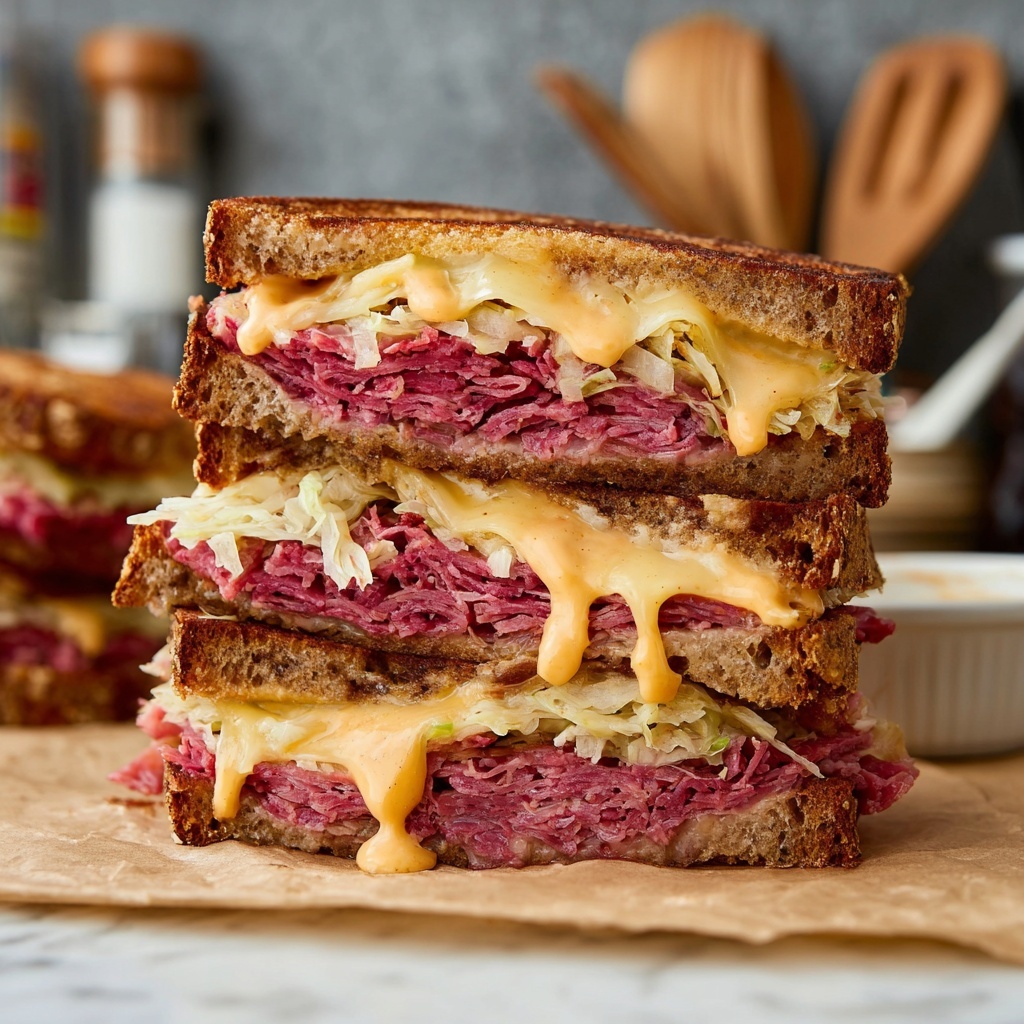 Reuben Sandwiches Recipe - Recipe Image