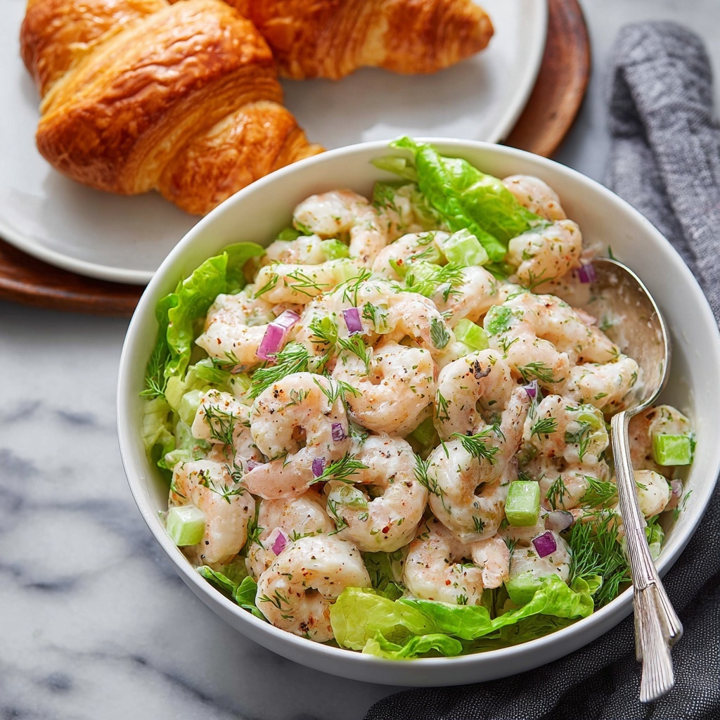 Fresh Shrimp Salad with Lemon and Dill Recipe - Recipe Image