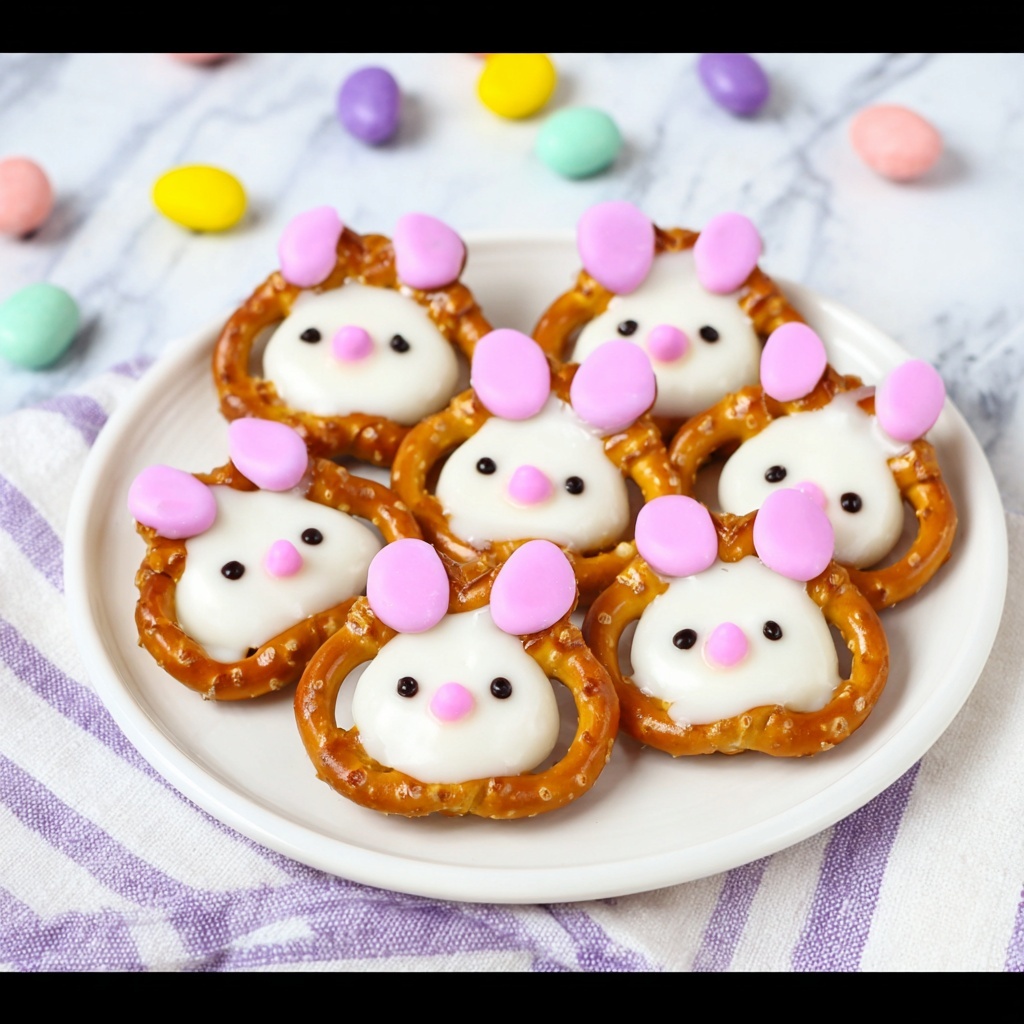 Bunny Pretzels Recipe - Recipe Image