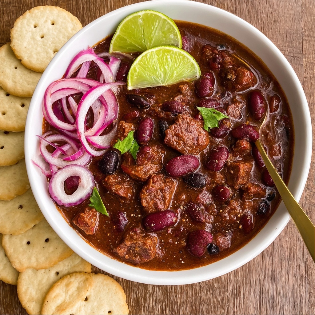 Best Mama's Beer Chili Slow Cooker Recipe - Recipe Image