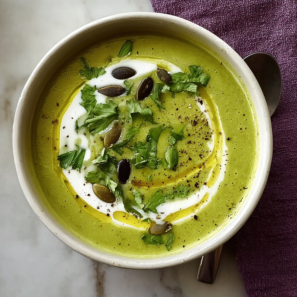 Irresistibly Creamy Green Goddess Soup Recipe for a Healthy Boost Recipe - Recipe Image