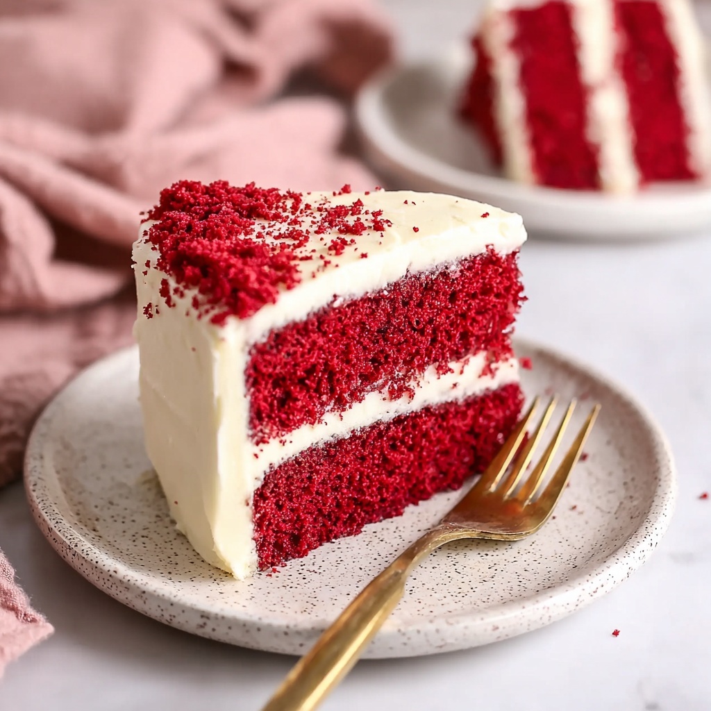 The Best Red Velvet Cake: Soft, Moist, and Irresistibly Creamy Recipe - Recipe Image