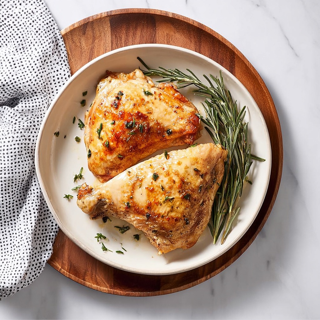 Garlic Herb Sous Vide Chicken Breast Recipe - Recipe Image