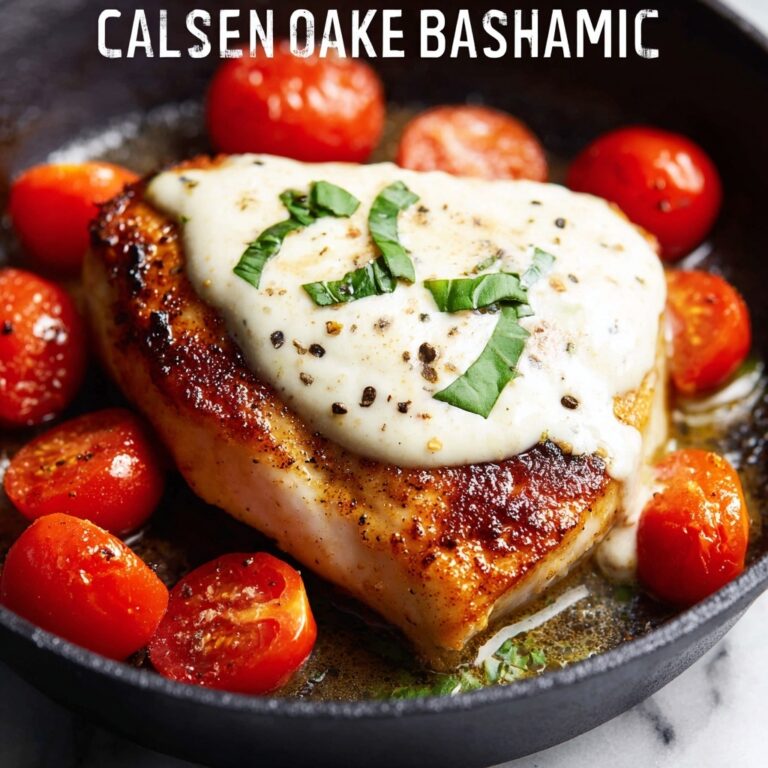 Balsamic Glazed Caprese Chicken Recipe