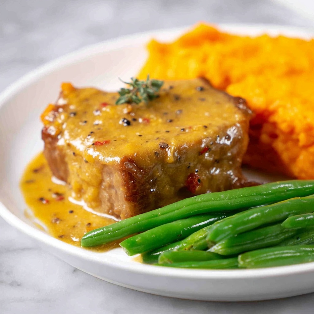 Instant Pot Honey Mustard Pork Chops Recipe - Recipe Image